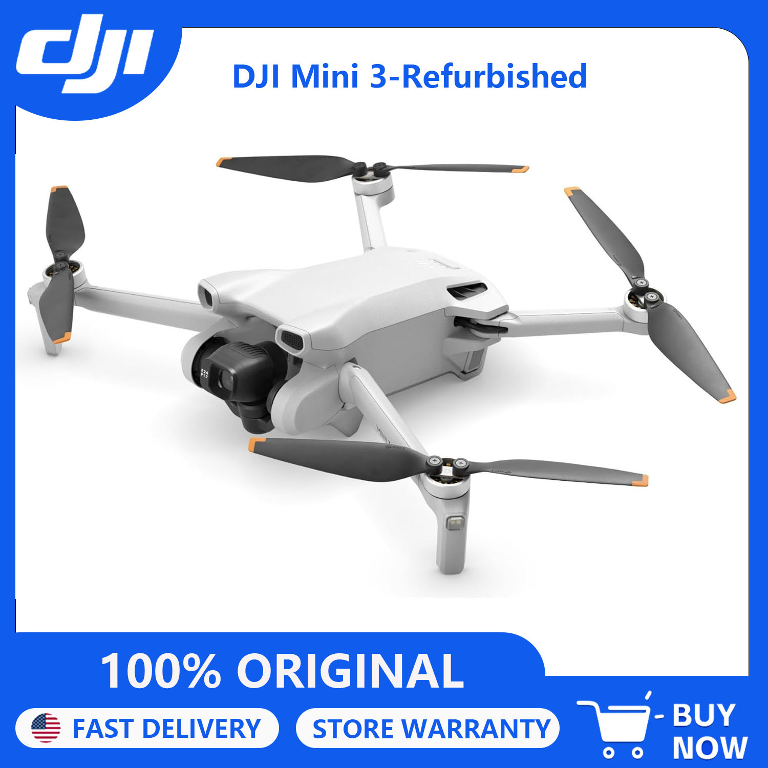 Drone Video Production - Refurbish DJI Mini 3 Drones with