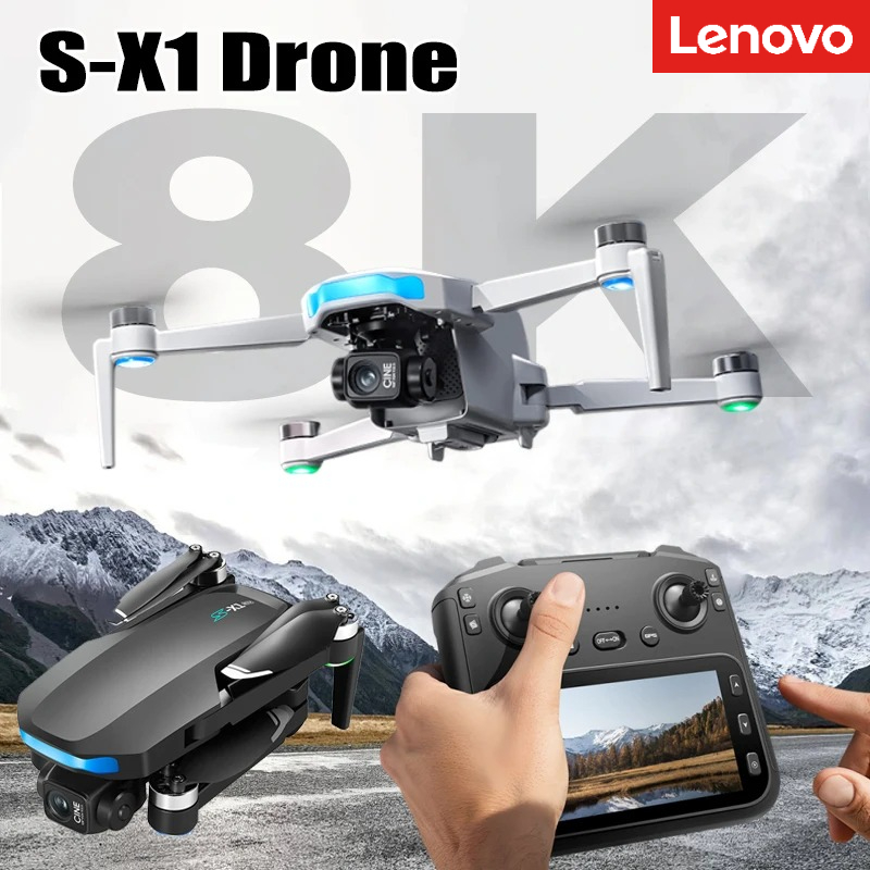 Drone Multispectral - Lenovo S-X1 Drone 8K HD Professional