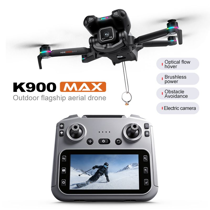 Drone Multispectral - New K900 MAX GPS Drone Cam