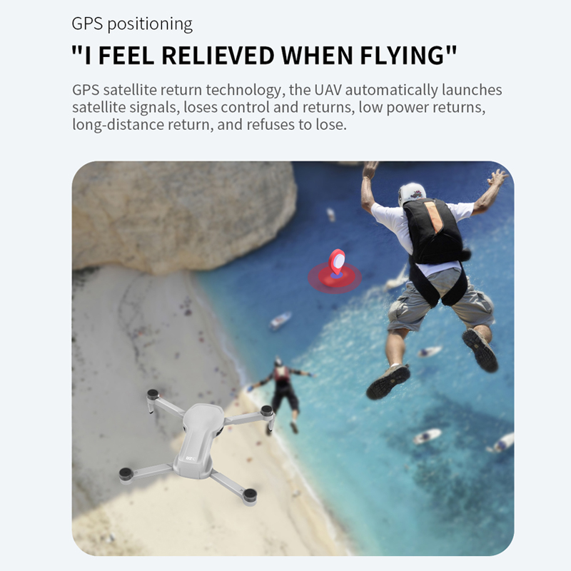 L500 PRO GPS Drone 4K Profesio - Drone Video Production recension och pris
