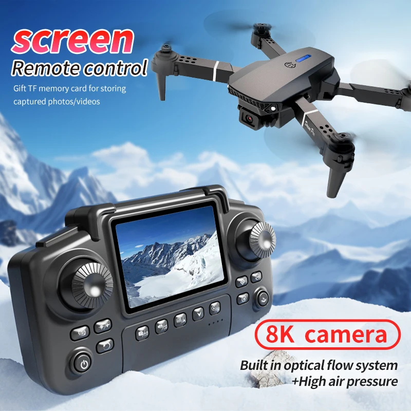 Professional E88 PRO Drone wit - Drone Surveying recension och pris