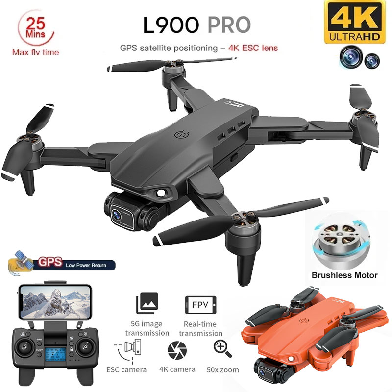 L900 Pro GPS Drone 4K Professi - Drone Multispectral recension och pris
