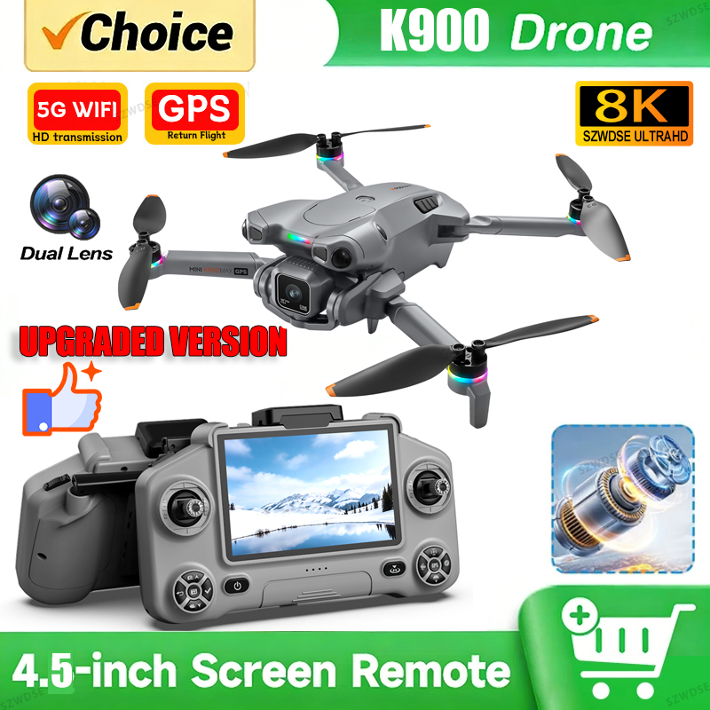 New K900 MAX GPS Drone with 4K - Drone Multispectral recension och pris