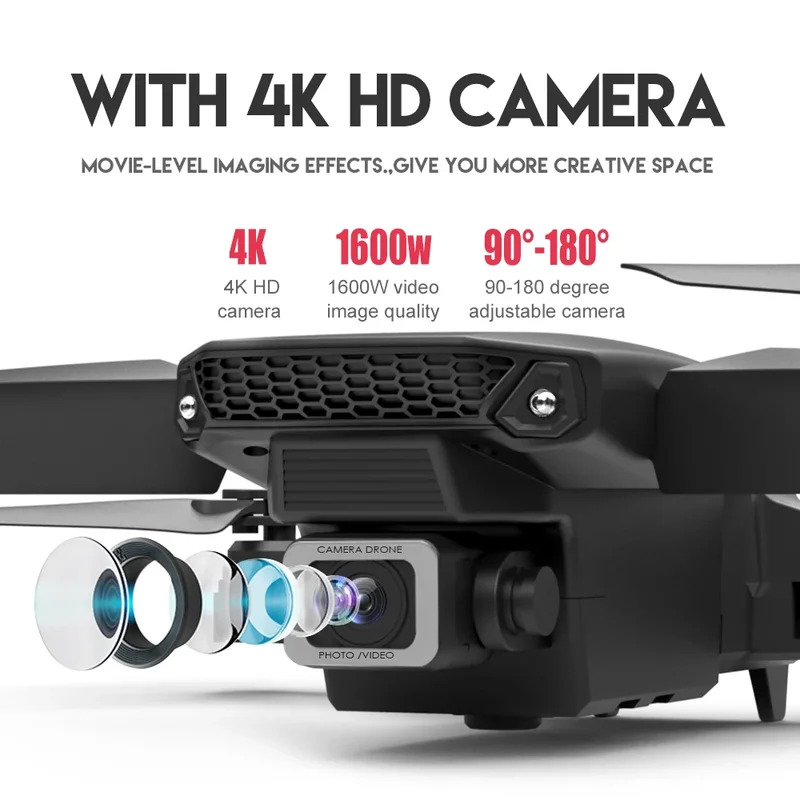 E88 ProIntelligent Folding Dro - Drone Cinematic recension och pris