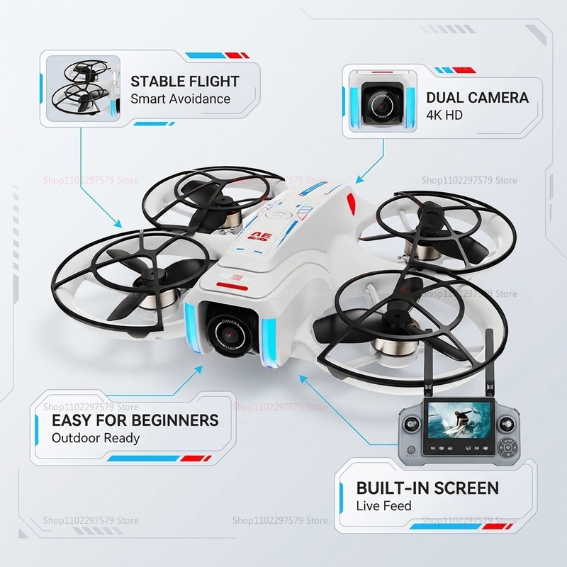 New 2nd AE21 GPS Drone Profess - Drone Multispectral recension och pris