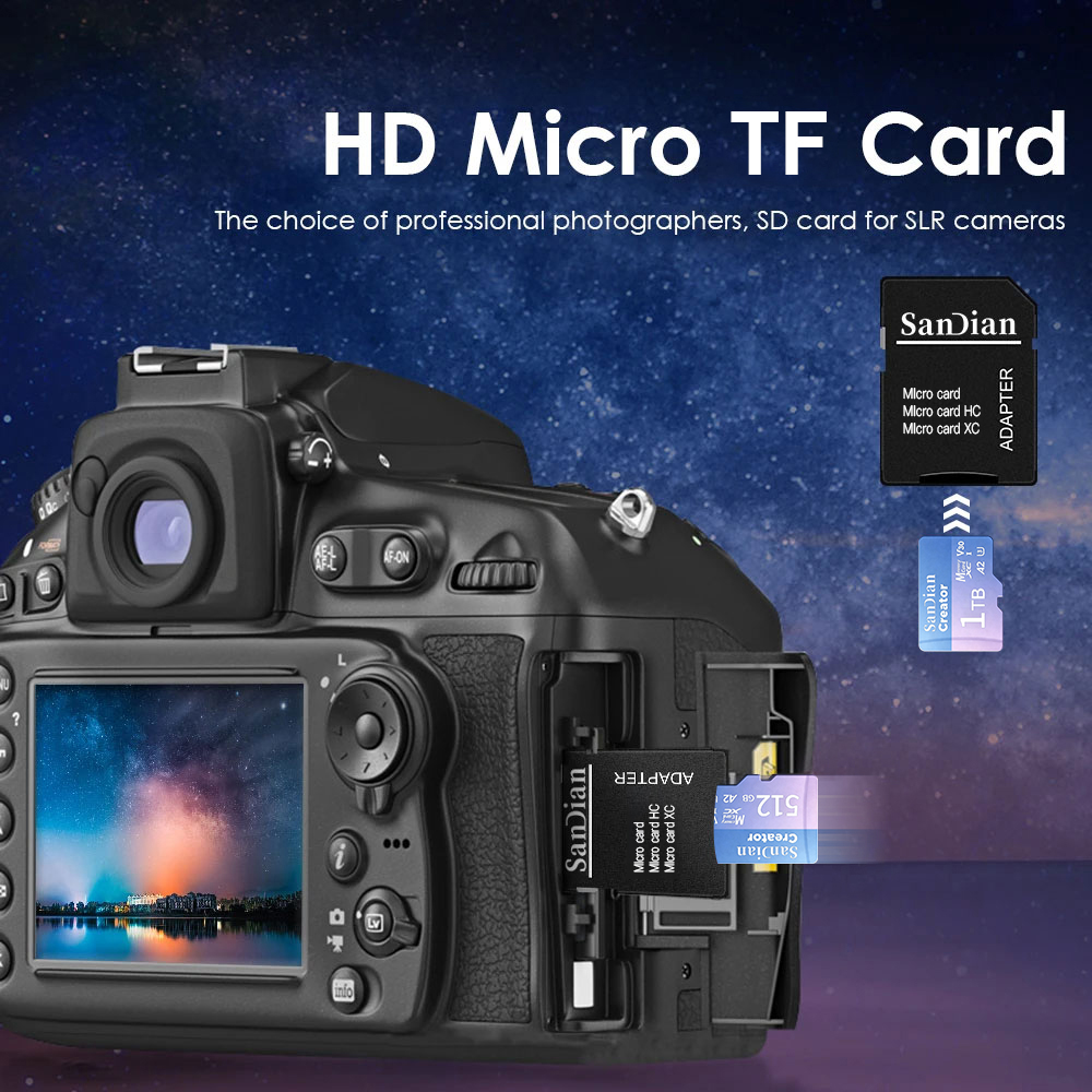 Mini SD Memory Card 128GB 256G - Drone Video Production recension och pris