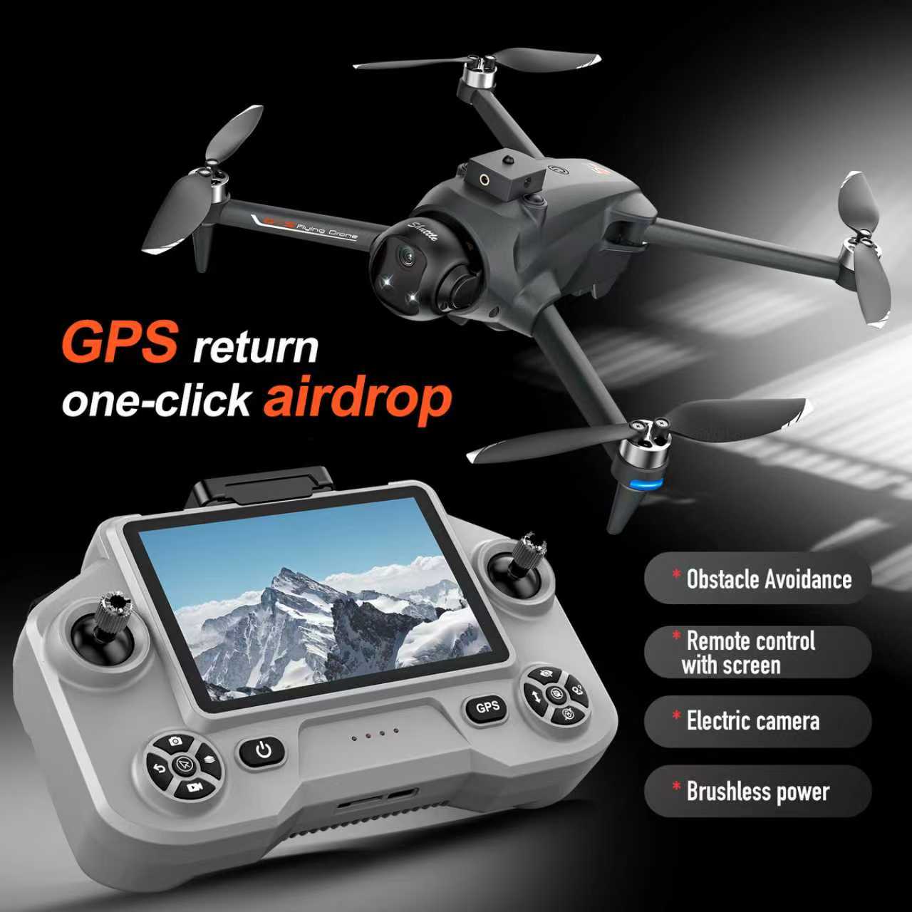 YL059 FPV GPS Quadcopter Drone - Drone Multispectral recension och pris