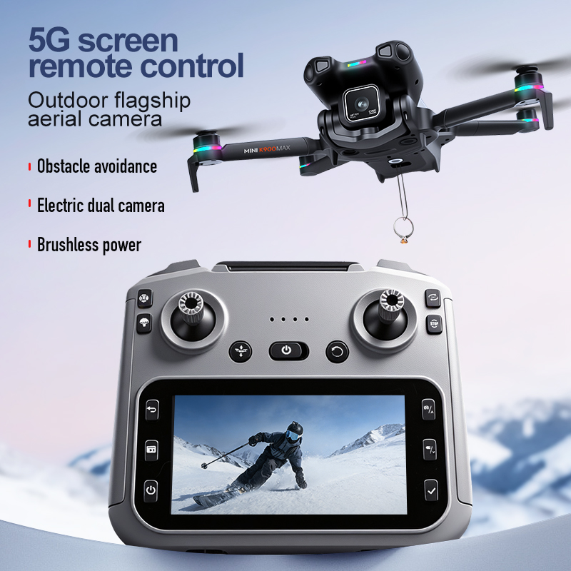 New K900 MAX GPS Drone Cam Fis - Drone Multispectral recension och pris