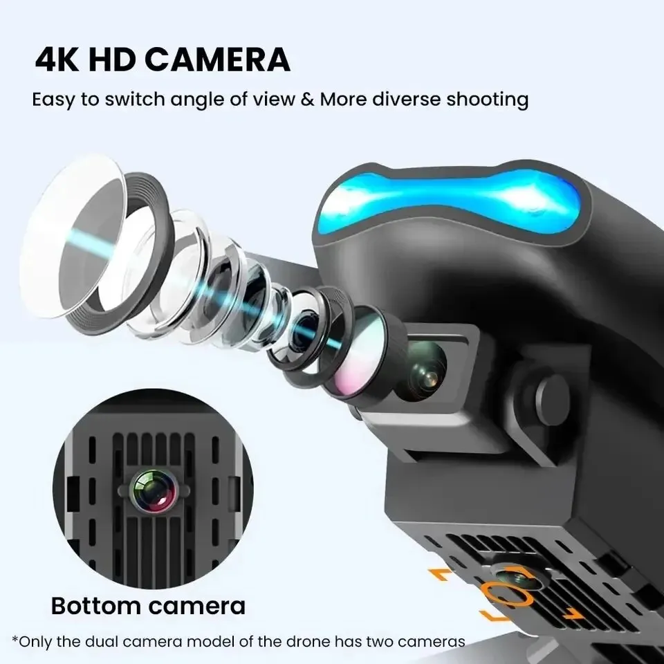Professional Mini Drone E99 HD - Drone Video Production recension och pris